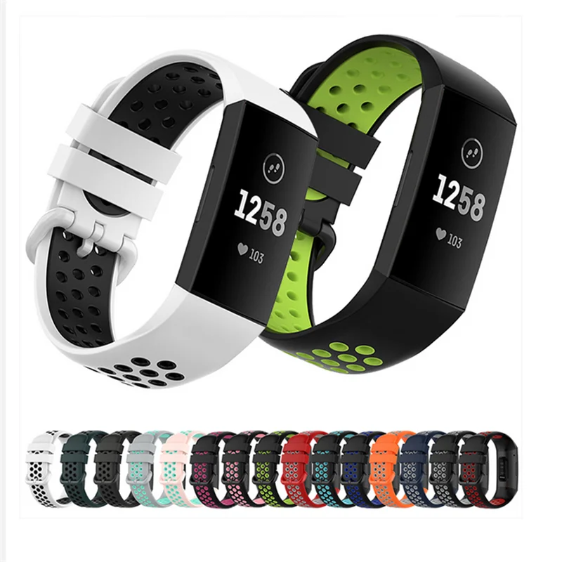 Silicone Band For Fitbit Charge 4 SE Wrist Strap For Fitbit Charge 3/3 SE Smart Bracelet Women Sport Watch Wristband
Silicone Band For Fitbit Charge 4 SE Wrist Strap For Fitbit Charge 3/3 SE Smart Bracelet Women Sport Watch Wristband