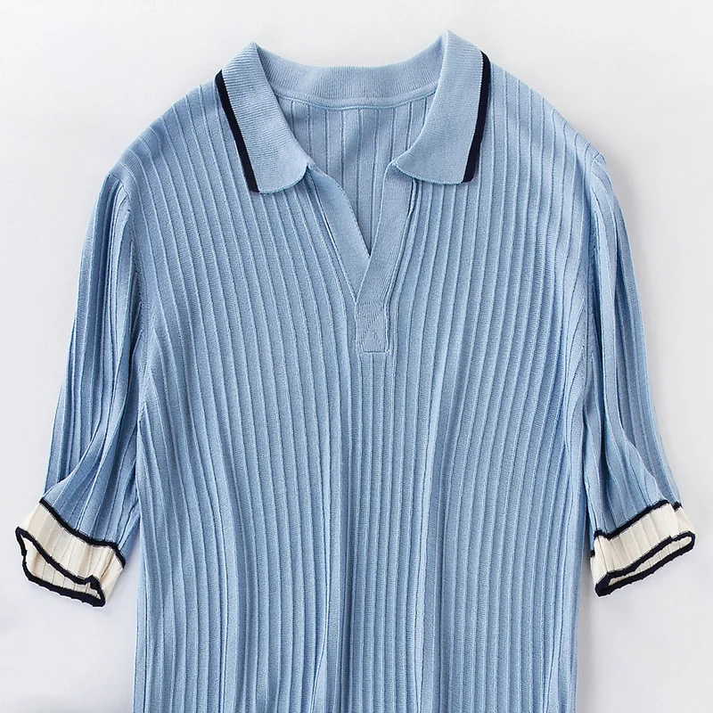 adohon 2020 woman summer Dresses knitted Sleeveless Pullovers jumper High Quality Female knitwear Notched cool comfortable blue
adohon 2020 woman summer Dresses knitted Sleeveless Pullovers jumper High Quality Female knitwear Notched cool comfortable blue