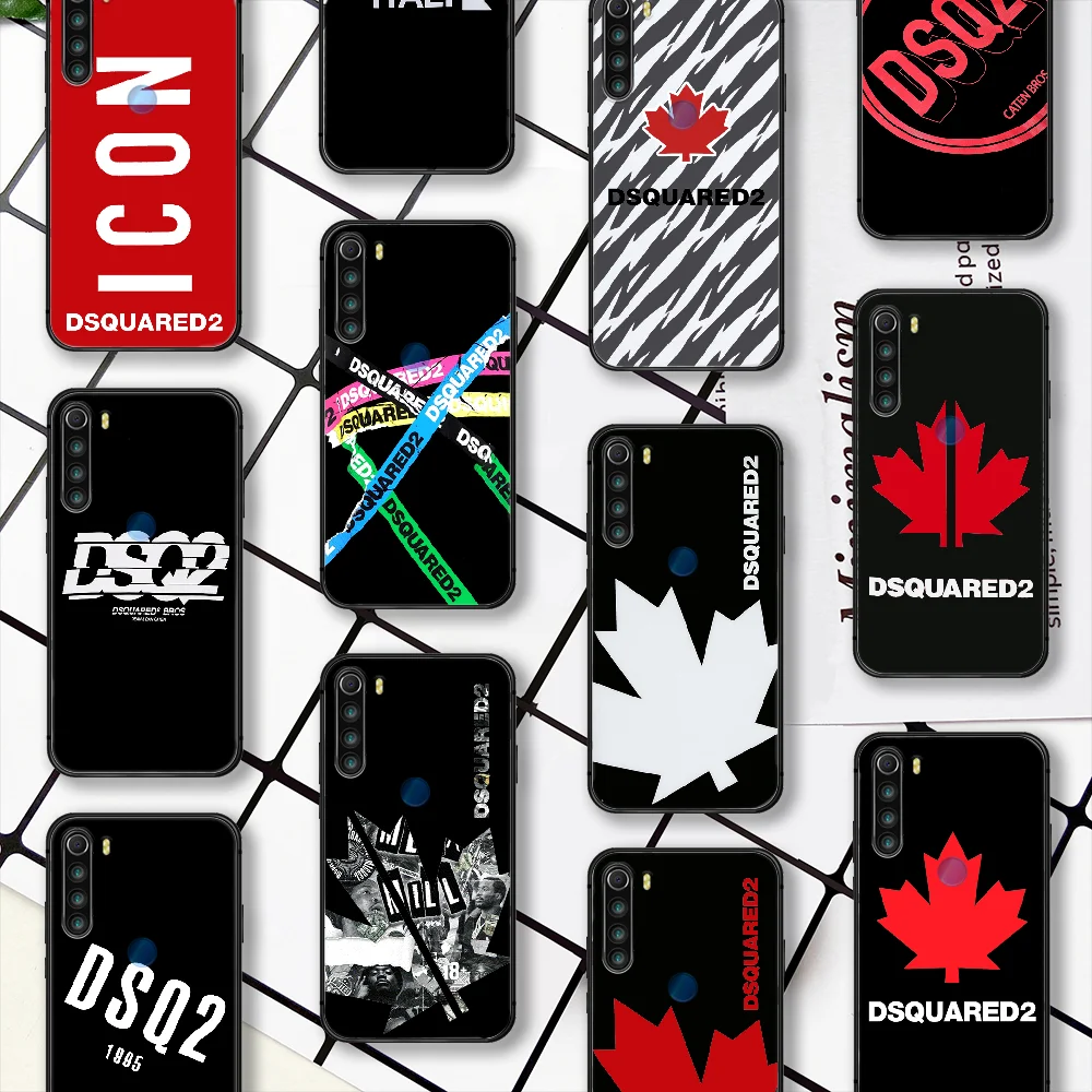 DSQ2 Fashion Trend Brand D2 Phone Case For Xiaomi Redmi Note 7 8 8T 9 9S 4X 7 7A 9A K30 Pro Ultra black Prime 3D Waterproof Soft
DSQ2 Fashion Trend Brand D2 Phone Case For Xiaomi Redmi Note 7 8 8T 9 9S 4X 7 7A 9A K30 Pro Ultra black Prime 3D Waterproof Soft