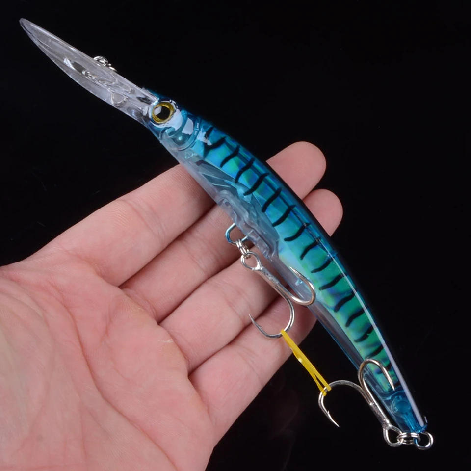 1pcs 17cm 24g Wobbler Fishing Lure Big Crankbait Minnow Peche Bass Trolling Artificial Bait Pike Carp lures Peche Fishing tackle
1pcs 17cm 24g Wobbler Fishing Lure Big Crankbait Minnow Peche Bass Trolling Artificial Bait Pike Carp lures Peche Fishing tackle