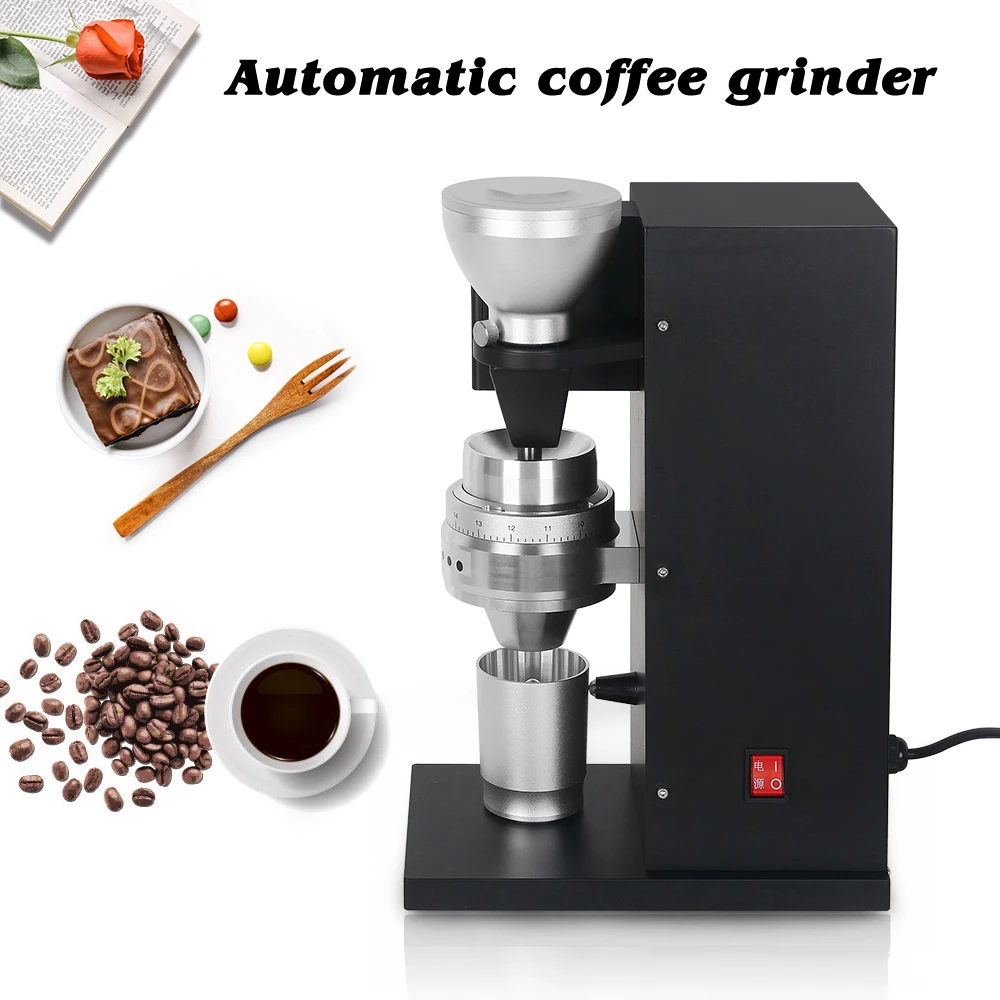 Automatic Coffee Grinder 230g Hopper Capacity Anti-jumping Bean Adjustable Thickness Cafe Grinding Machine For Household
Automatic Coffee Grinder 230g Hopper Capacity Anti-jumping Bean Adjustable Thickness Cafe Grinding Machine For Household