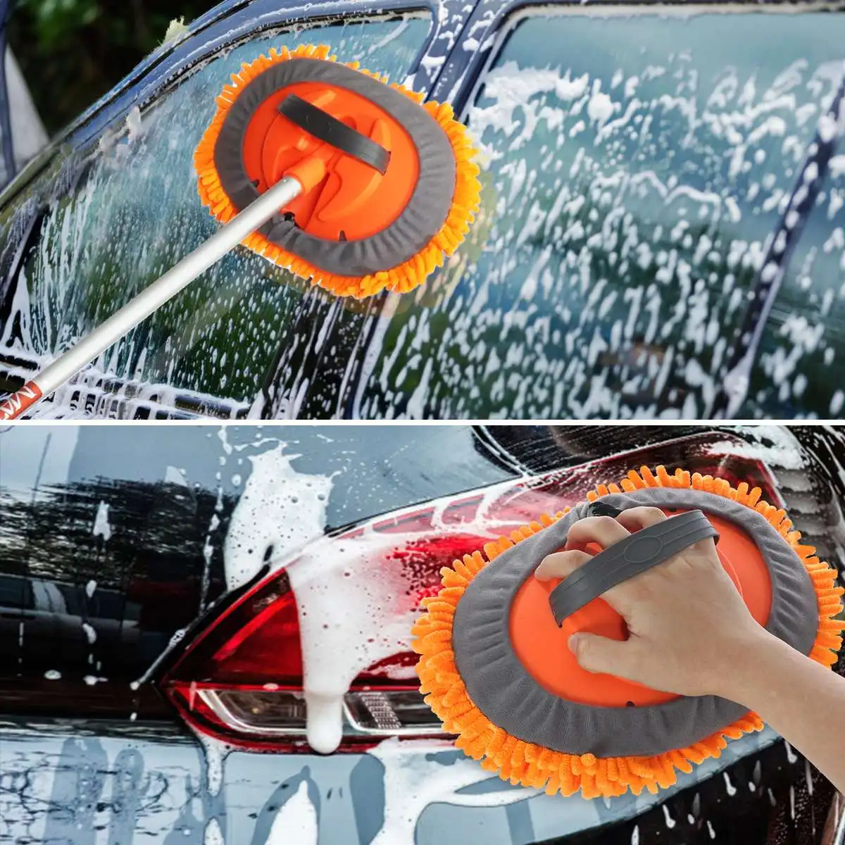 MATCC Car Adjustable Telescopic Wash Towel Chenille Mop Wiping Soft Cleaning Brush Broom Auto Goods Glass Accessories
MATCC Car Adjustable Telescopic Wash Towel Chenille Mop Wiping Soft Cleaning Brush Broom Auto Goods Glass Accessories