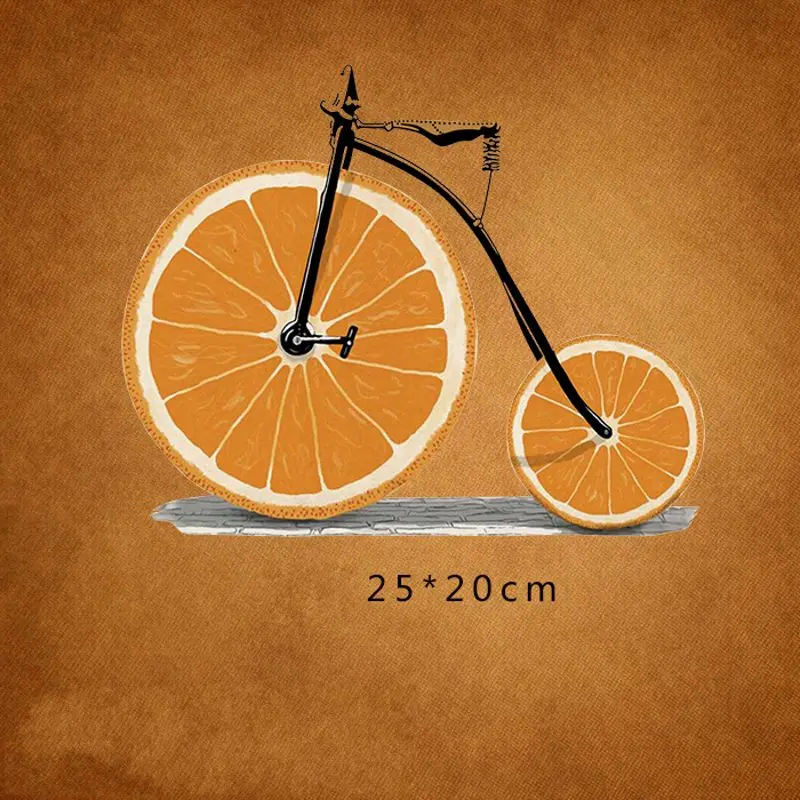 Термонаклейки на велосипед 25 х20 см | Дом и сад