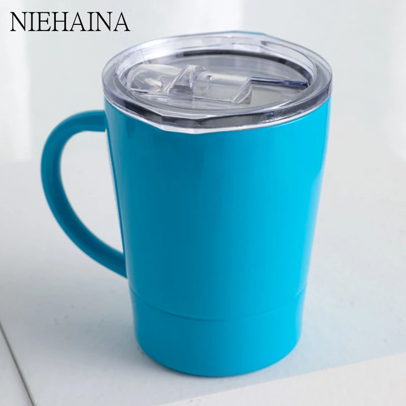 Термокружка с термоизоляцией и ручкой, двухслойная изоляционная кофейная чашка с крышкой, Термокружка Из нержавеющей стали 304
Термокружка с термоизоляцией и ручкой, двухслойная изоляционная кофейная чашка с крышкой, Термокружка Из нержавеющей стали 304