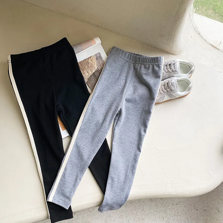 Cute Baby Girl Fashion Stretchy Trousers Tight Fit Leggings Pants Side Stripes Spring Autumn Kids Clothes Bell Bottom Pants
Cute Baby Girl Fashion Stretchy Trousers Tight Fit Leggings Pants Side Stripes Spring Autumn Kids Clothes Bell Bottom Pants