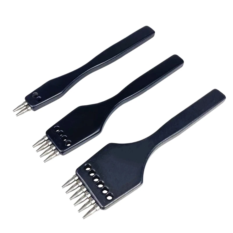 Leather Hole Punches Leather Punching Tool 4mm Spacing DIY Hole Cut Craft Tools 87HA
Leather Hole Punches Leather Punching Tool 4mm Spacing DIY Hole Cut Craft Tools 87HA