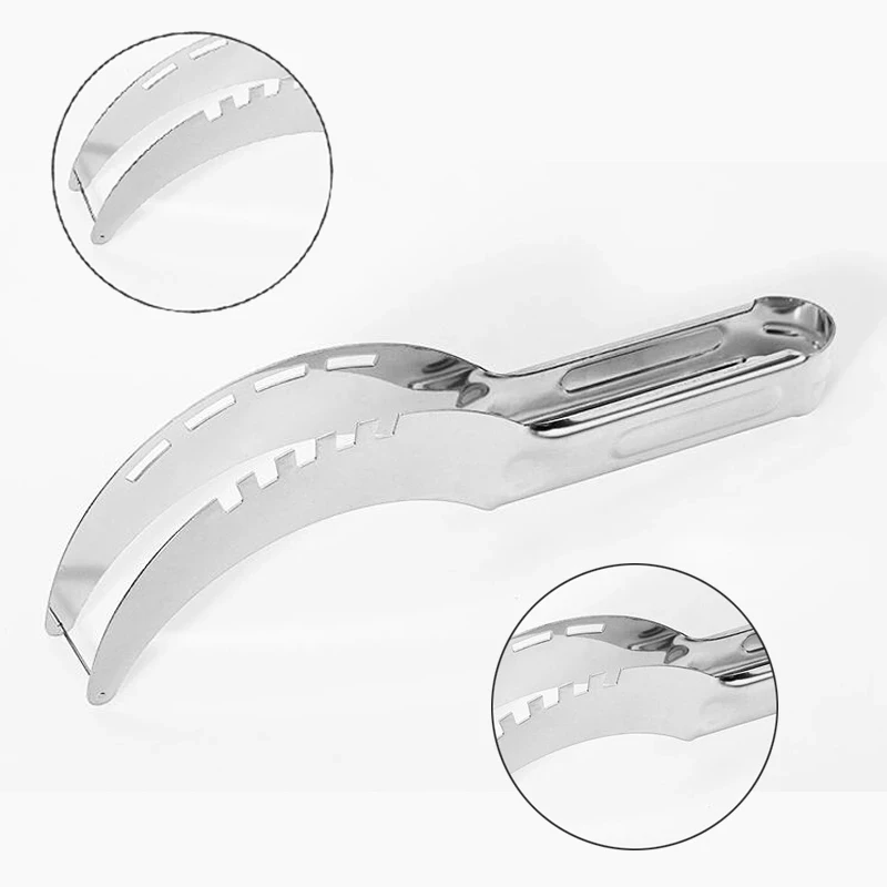 1Pcs Stainless Steel Watermelon Cutting Tool Divider Creative Multifunctional Vegetable Tool Home Kitchen Tool Accessories
1Pcs Stainless Steel Watermelon Cutting Tool Divider Creative Multifunctional Vegetable Tool Home Kitchen Tool Accessories