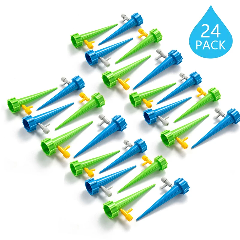 12/24/36/48pcs Automatic Watering Spike Auto Drip Irrigation System Indoor Outdoor Garden Plants Waterers Bottle Dripper
12/24/36/48pcs Automatic Watering Spike Auto Drip Irrigation System Indoor Outdoor Garden Plants Waterers Bottle Dripper