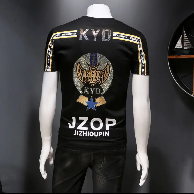 Europe Station Print Drill Short Sleeve T-shirt Men's T-shirt 2021 New Summer Men's Half Sleeve Top
Europe Station Print Drill Short Sleeve T-shirt Men's T-shirt 2021 New Summer Men's Half Sleeve Top