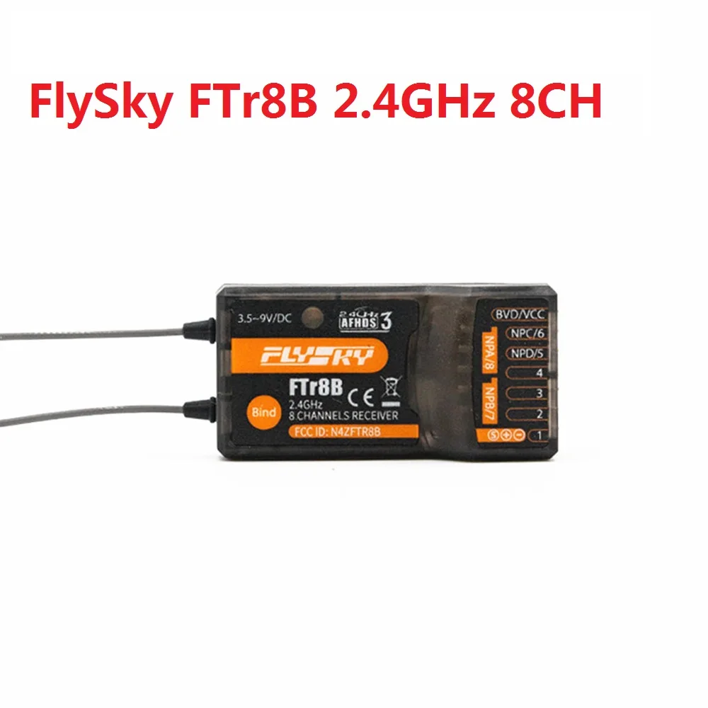FlySky FTr8B 2,4 ГГц 8CH двойная антенна двойной прием AFHDS 3 приемник PWM/PPM/i.BUS/S. Выход автобуса для радиоуправляемого самолета вертолета
FlySky FTr8B 2,4 ГГц 8CH двойная антенна двойной прием AFHDS 3 приемник PWM/PPM/i.BUS/S. Выход автобуса для радиоуправляемого самолета вертолета