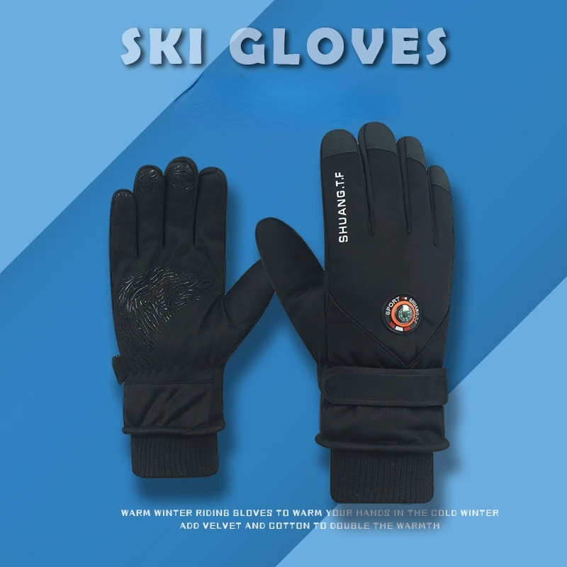 new Outdoor Ski Motorcycle Cotton Gloves Men's Winter Riding Cold and Warm Thickened Cycling Windproof Gloves Bike Gloves Men
new Outdoor Ski Motorcycle Cotton Gloves Men's Winter Riding Cold and Warm Thickened Cycling Windproof Gloves Bike Gloves Men