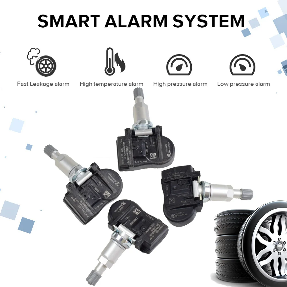 4Pcs For Mitsubishi Mirage 2013- I-Miev Outlander Car Tire Pressure Monitoring System Sensor TPMS Sensor 315Mhz 4250B975
4Pcs For Mitsubishi Mirage 2013- I-Miev Outlander Car Tire Pressure Monitoring System Sensor TPMS Sensor 315Mhz 4250B975