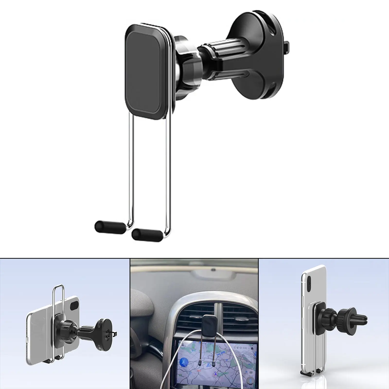 Magnetic Car Phone Mount Clip Air Vent Phone Holder Support Universal for Most Smartphones Mini Tablets
Magnetic Car Phone Mount Clip Air Vent Phone Holder Support Universal for Most Smartphones Mini Tablets
