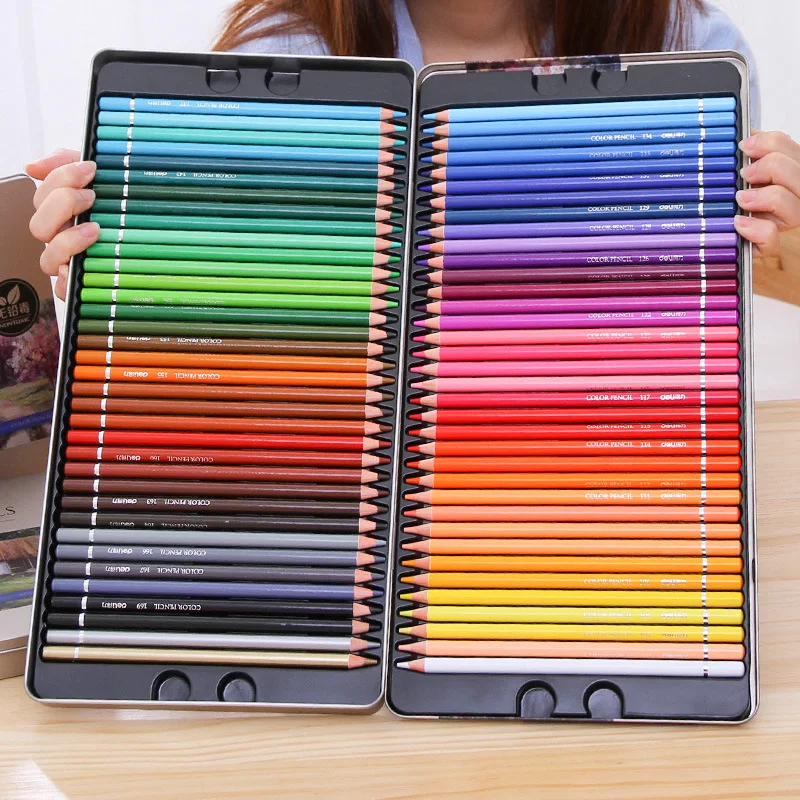Oil 24/36/48/72 Colors Colored Pencil Wood Graffiti Iron Box Fill Pen Advanced Colored Lead Painting Sketch School Supplies
Oil 24/36/48/72 Colors Colored Pencil Wood Graffiti Iron Box Fill Pen Advanced Colored Lead Painting Sketch School Supplies