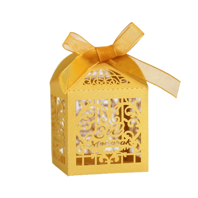 100pcs Eid Ramadan Mubarak Decoration Paper Hollow Cut Candy Box Storage Islamic Muslim Party Festival Supplies
100pcs Eid Ramadan Mubarak Decoration Paper Hollow Cut Candy Box Storage Islamic Muslim Party Festival Supplies