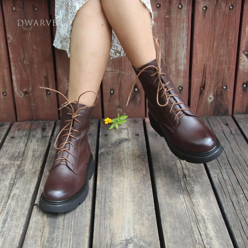 2020 Winter Boots Women Retro Short Boots Handmade Genuine Leather Martin Boots Biker Boots Ankle Boots Coffee
2020 Winter Boots Women Retro Short Boots Handmade Genuine Leather Martin Boots Biker Boots Ankle Boots Coffee