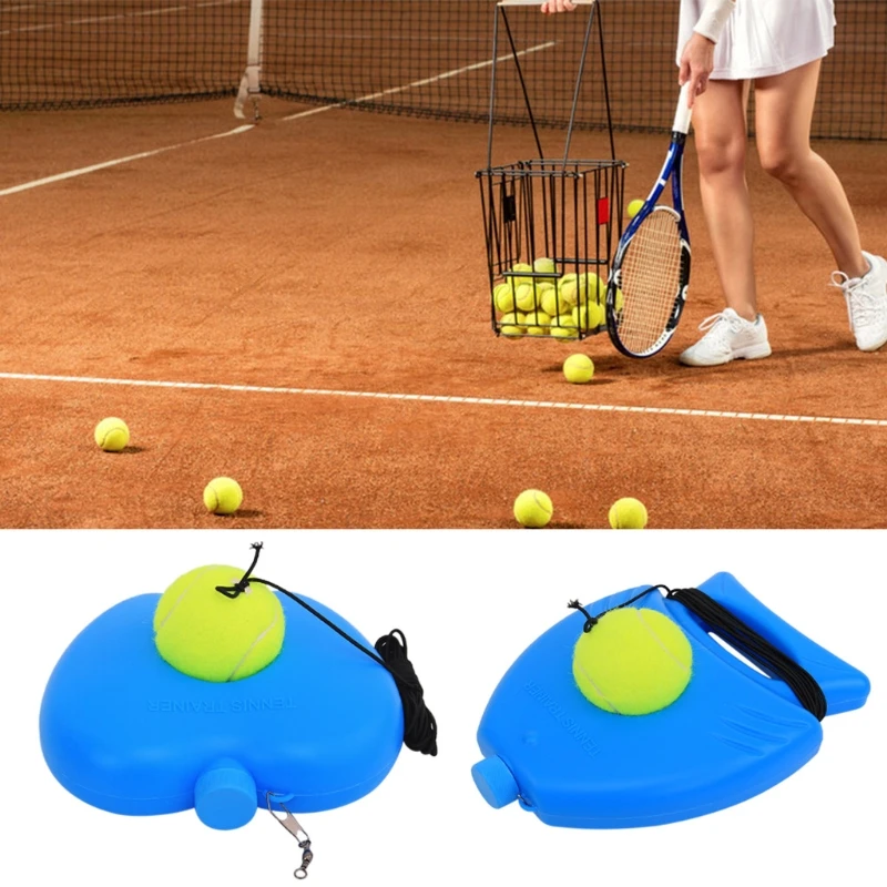 Single Practice Tennis Training Device with Ball Elasctic Rope String Baseboard A69A
Single Practice Tennis Training Device with Ball Elasctic Rope String Baseboard A69A