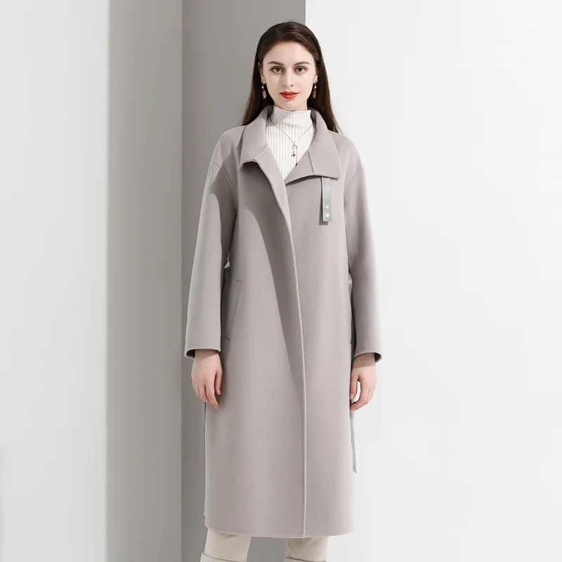 SHZQ Double Sided Cashmere Coat Woolen Cloth Coat Women's 2021 New Autumn and Winter Coat Women's Long Style
SHZQ Double Sided Cashmere Coat Woolen Cloth Coat Women's 2021 New Autumn and Winter Coat Women's Long Style