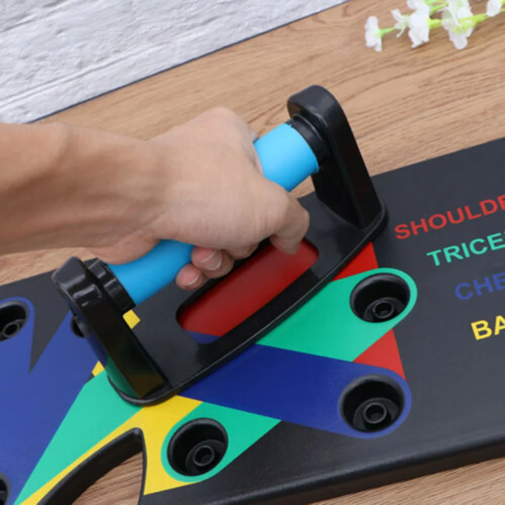 Multifunctional Push-Up Rack Board Push Up Stand Training Sport Workout Fitness Gym Equipment Abdominal Muscle Building Exercise
Multifunctional Push-Up Rack Board Push Up Stand Training Sport Workout Fitness Gym Equipment Abdominal Muscle Building Exercise