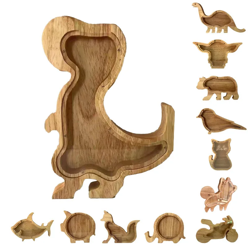 Wooden Piggy Bank Creative Animals Piggy Bank Wooden Crafts Christmas Gift Personalized Piggy Bank Coin Bank
Wooden Piggy Bank Creative Animals Piggy Bank Wooden Crafts Christmas Gift Personalized Piggy Bank Coin Bank