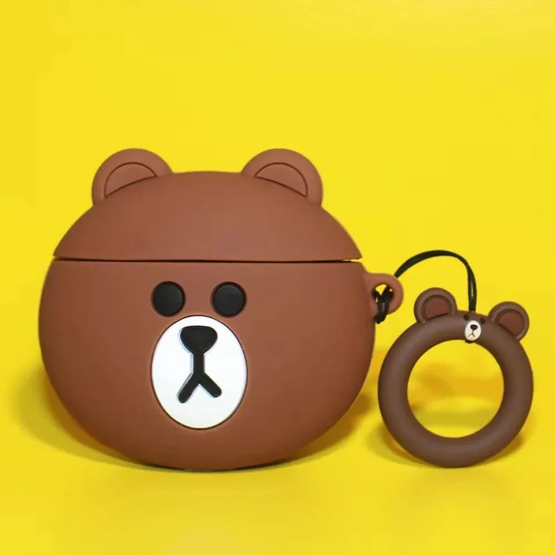 Мягкий силиконовый чехол для Airpods защитный чехол для наушников, с объемным изображением героев мультфильмов, беспроводной Bluetooth 1/2
Мягкий силиконовый чехол для Airpods защитный чехол для наушников, с объемным изображением героев мультфильмов, беспроводной Bluetooth 1/2