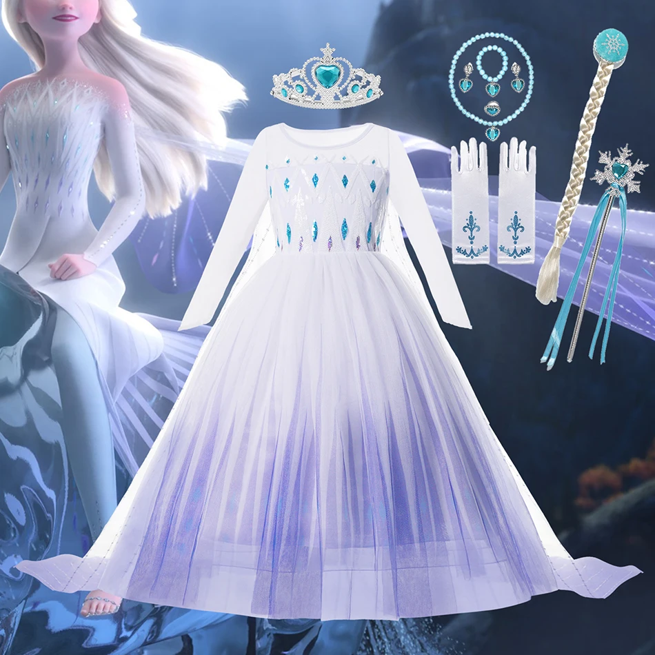Disney Frozen Elsa Girls Cosplay Dress Princess Kids Fancy Snow Queen Cosplay Costume Party Anna Elsa Gift Costume Dress
Disney Frozen Elsa Girls Cosplay Dress Princess Kids Fancy Snow Queen Cosplay Costume Party Anna Elsa Gift Costume Dress