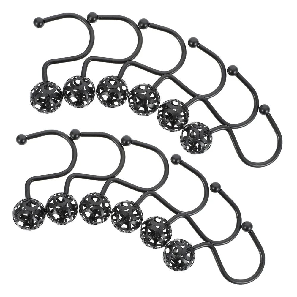 12 Pcs Shower Curtain Clips Window Curtain Fixing Clips Iron Plating Hooks 
12 Pcs Shower Curtain Clips Window Curtain Fixing Clips Iron Plating Hooks
