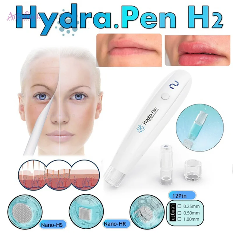 Personal Care Equipment Hydra Pen H2 Trendy Serum Microneedling Derma Pen with 5 ML Needle Cartridge Hydrapen Needles Device
Personal Care Equipment Hydra Pen H2 Trendy Serum Microneedling Derma Pen with 5 ML Needle Cartridge Hydrapen Needles Device