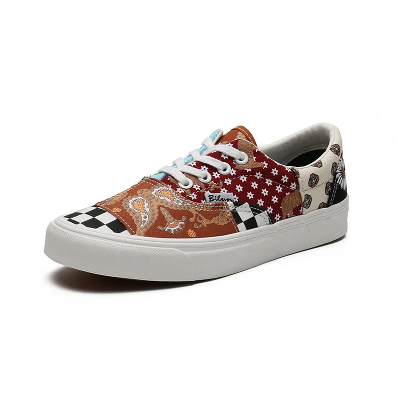 2021 New Couple Paisley G Retro Colorblock Canvas Shoes Women's Shoes Casual Flat Shoes
2021 New Couple Paisley G Retro Colorblock Canvas Shoes Women's Shoes Casual Flat Shoes