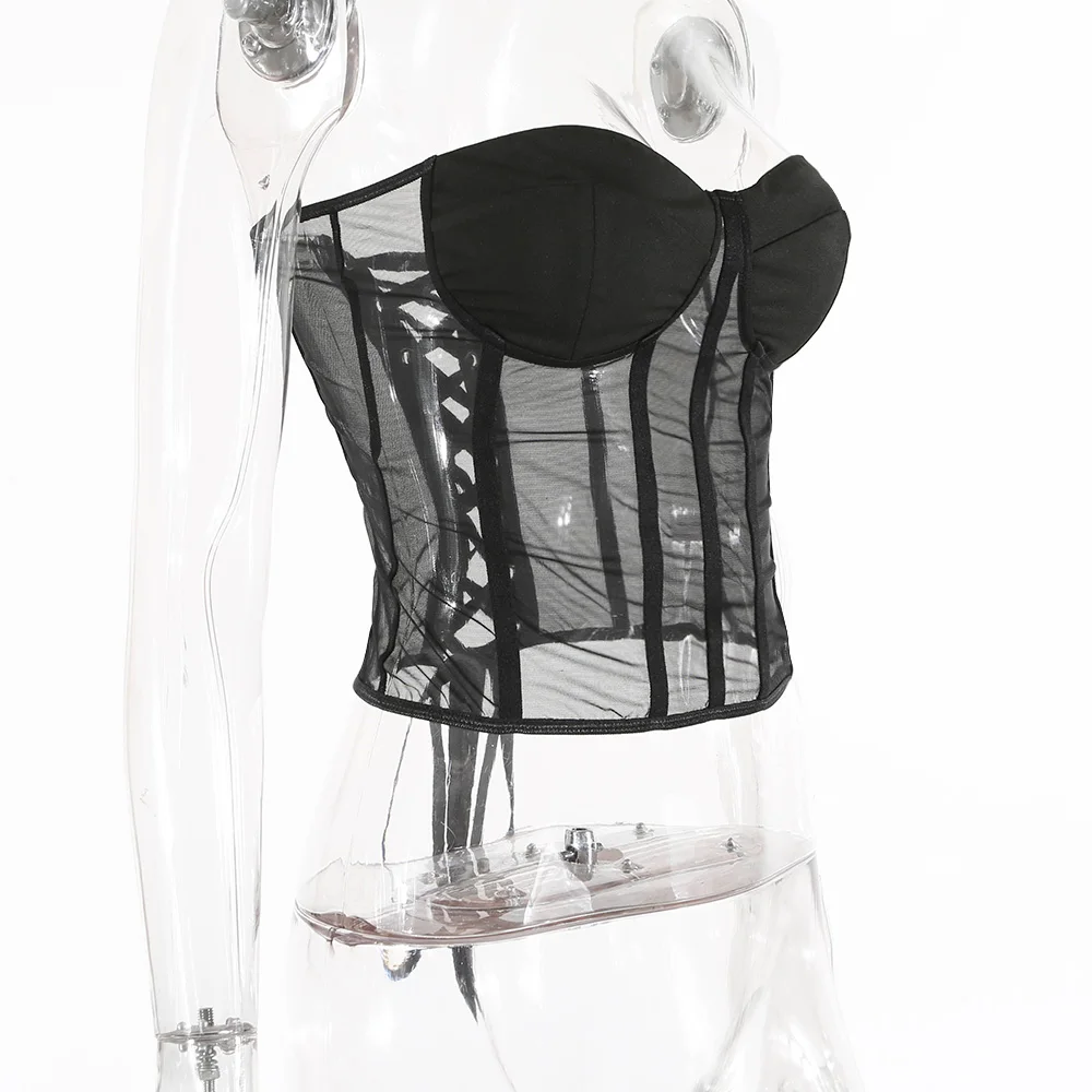 Overbust Corset Sexy Lace Mesh Bandage Women Bustier Corset Lingerie Tops Brocade Victorian Fashion Party DropShipping
Overbust Corset Sexy Lace Mesh Bandage Women Bustier Corset Lingerie Tops Brocade Victorian Fashion Party DropShipping