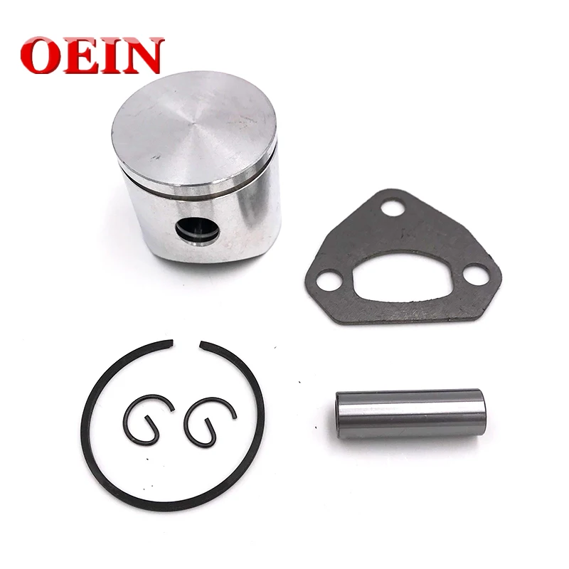 

38MM Piston Ring Pin Muffler Exhaust Gakset Kit For HUSQVARNA 136 137 36 Chainsaw Replacement Spare Parts 530 06 99-40