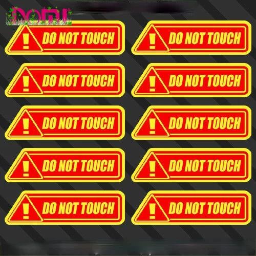 DOMI 10 Don't Touch Sticker Warning Tool Garage Dangerous Vinyl for Motocross Racing Laptop Helmet Trunk Wall Decal Sticker
DOMI 10 Don't Touch Sticker Warning Tool Garage Dangerous Vinyl for Motocross Racing Laptop Helmet Trunk Wall Decal Sticker