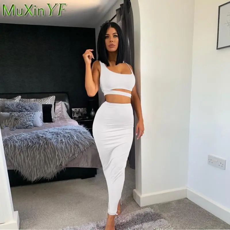 Kpop Big Name Sexy Hollow Out 2 Piece Set Women Summer 2021 New Solid Short Sleeveless Tops Sheath Wrap Hip Skirts Suit Female
Kpop Big Name Sexy Hollow Out 2 Piece Set Women Summer 2021 New Solid Short Sleeveless Tops Sheath Wrap Hip Skirts Suit Female