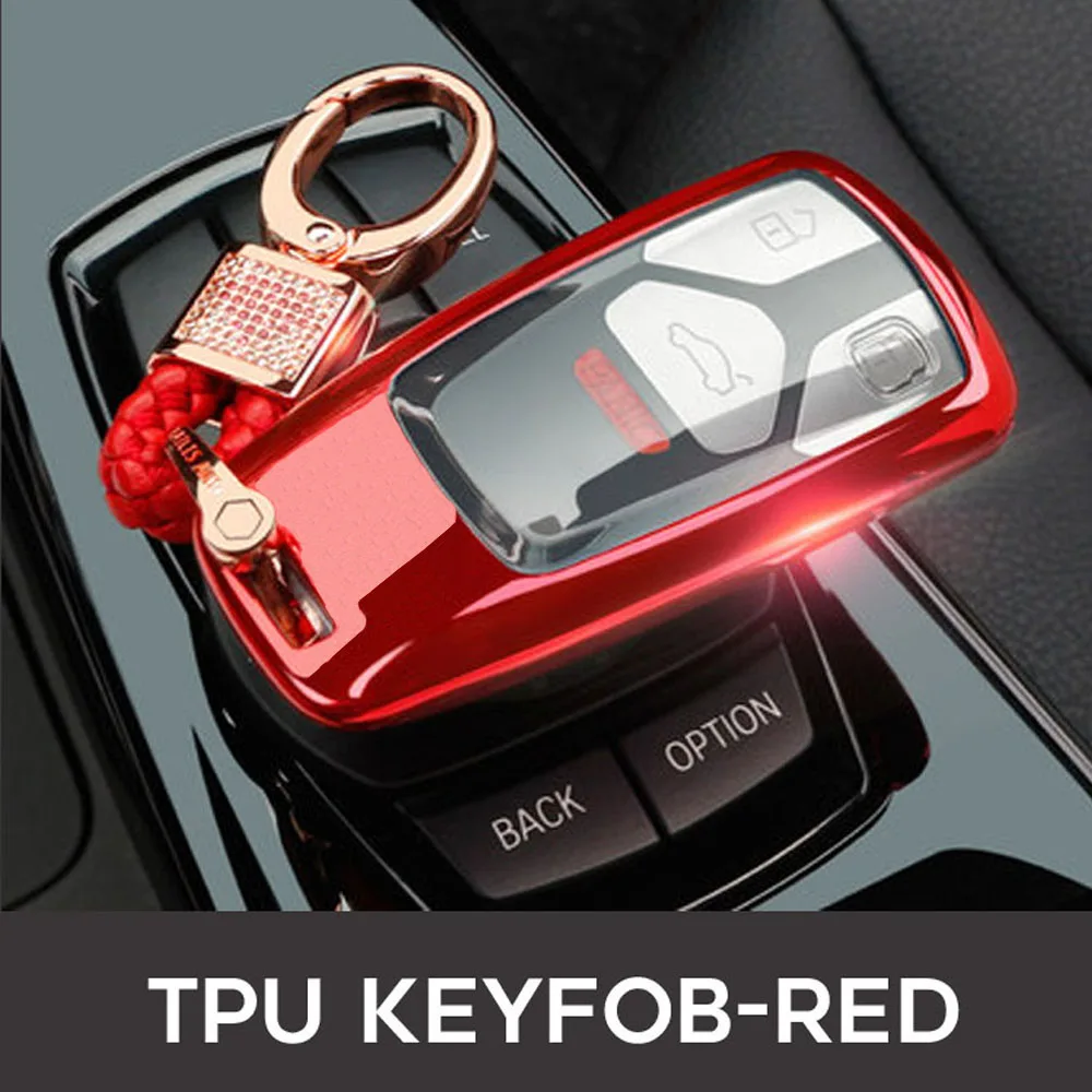 New TPU Car Key Cover Case Key Case For AUDI A4 B9 Q5 Q7 TT TTS 8S 2016 2017 Car Smart Remote Car Styling
New TPU Car Key Cover Case Key Case For AUDI A4 B9 Q5 Q7 TT TTS 8S 2016 2017 Car Smart Remote Car Styling