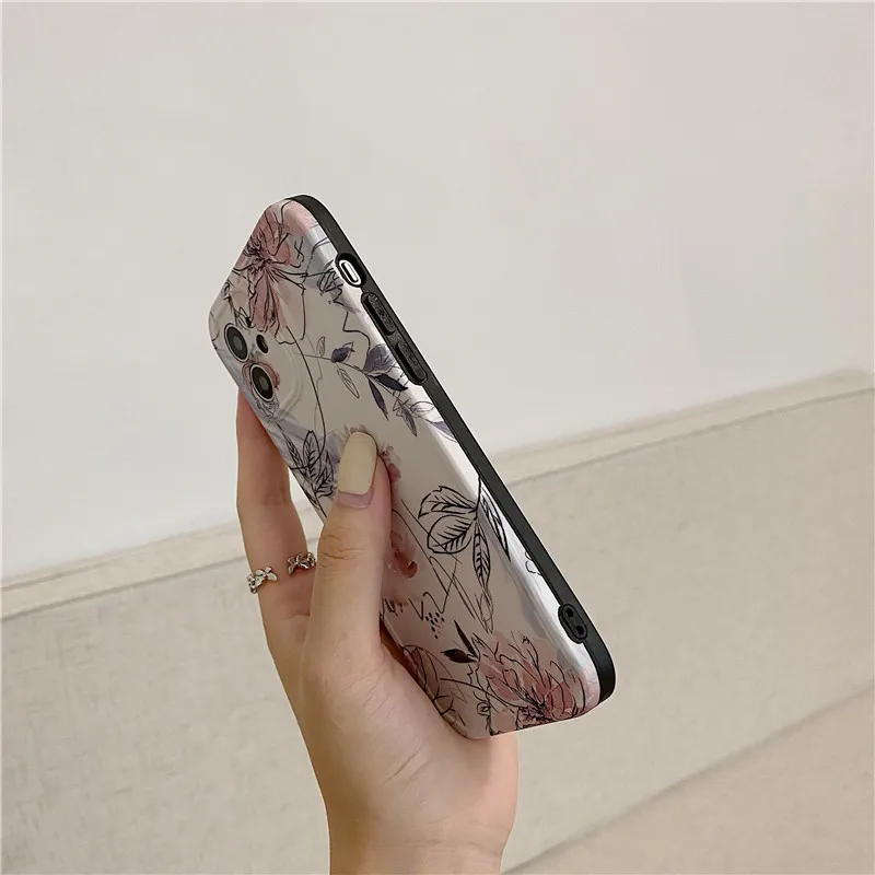 Abstract Line Flower Leaves Phone Case For iPhone 11 12 Pro Max X 7 8 Plus XR XS Max Soft Silicone Back Cover Funda
Abstract Line Flower Leaves Phone Case For iPhone 11 12 Pro Max X 7 8 Plus XR XS Max Soft Silicone Back Cover Funda