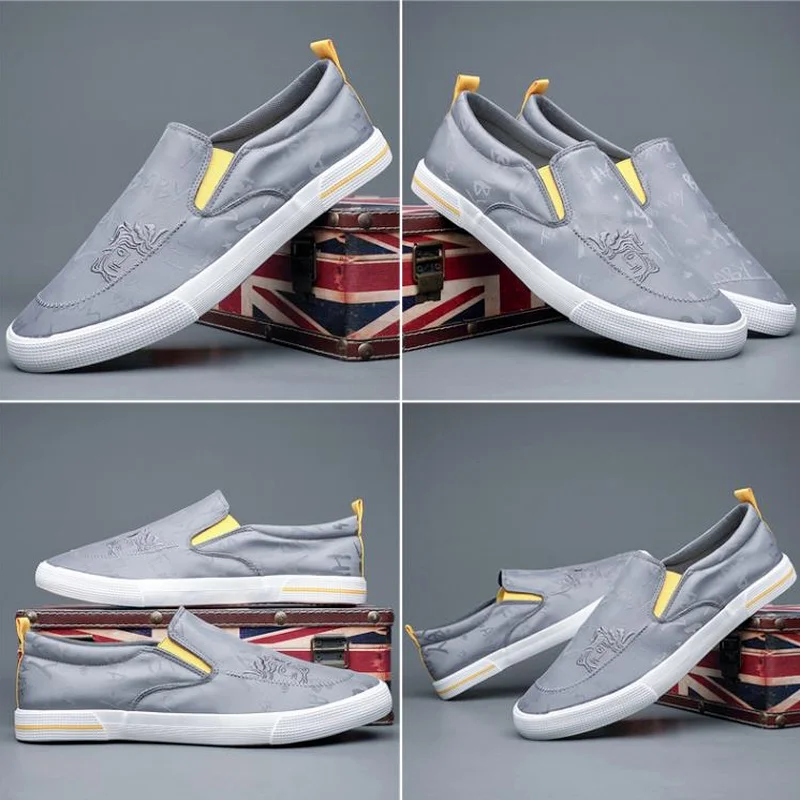 2021 New Canvas Vulcanized Loafers Breathable Graffiti Printed Lazy Casual Shoes Spring Summer Youth Trend Designer Flats
2021 New Canvas Vulcanized Loafers Breathable Graffiti Printed Lazy Casual Shoes Spring Summer Youth Trend Designer Flats