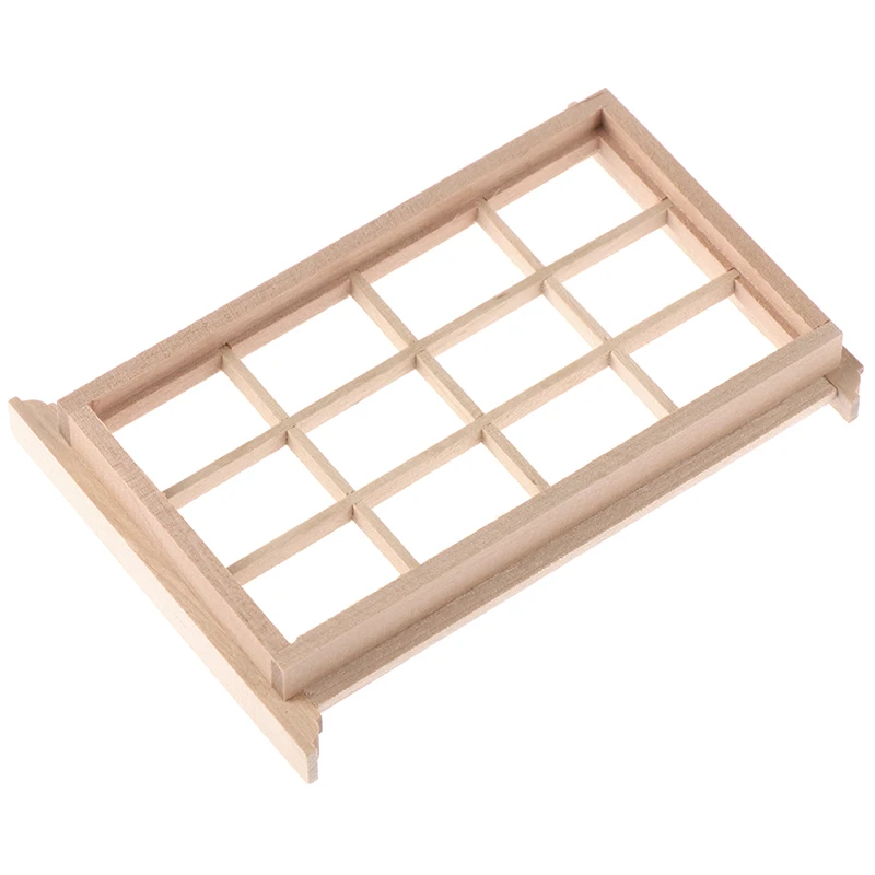 1:12 Dollhouse 12-pane Wooden Window Frame Miniature Doll House for Baby Kids Diy Toys
1:12 Dollhouse 12-pane Wooden Window Frame Miniature Doll House for Baby Kids Diy Toys