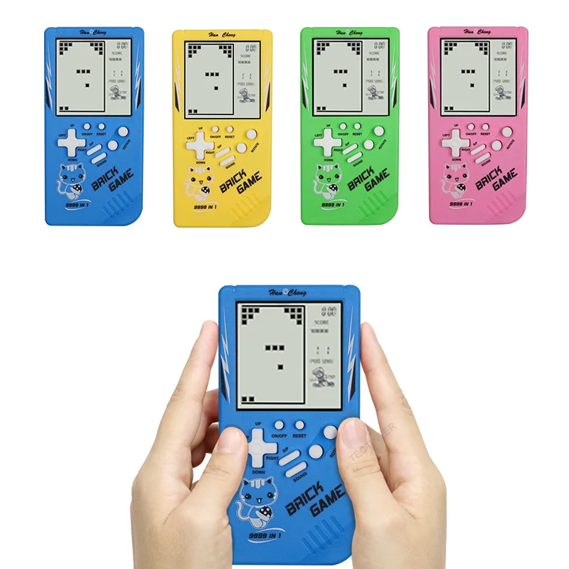 Tetris Hand held Game player LCD Electronic Game Toys Pocket Game Console Classic Childhood For Gift
Tetris Hand held Game player LCD Electronic Game Toys Pocket Game Console Classic Childhood For Gift