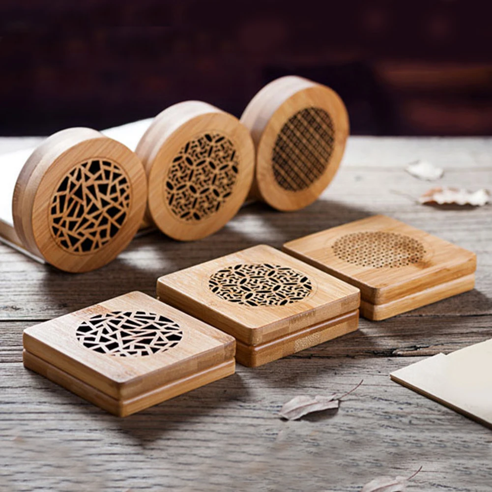 Retro Bamboo Incense Box Hollow Carved Desktop Ornament Censer Ash Catcher Mosquito Coil Burning Box Incense Burners Home Decor
Retro Bamboo Incense Box Hollow Carved Desktop Ornament Censer Ash Catcher Mosquito Coil Burning Box Incense Burners Home Decor