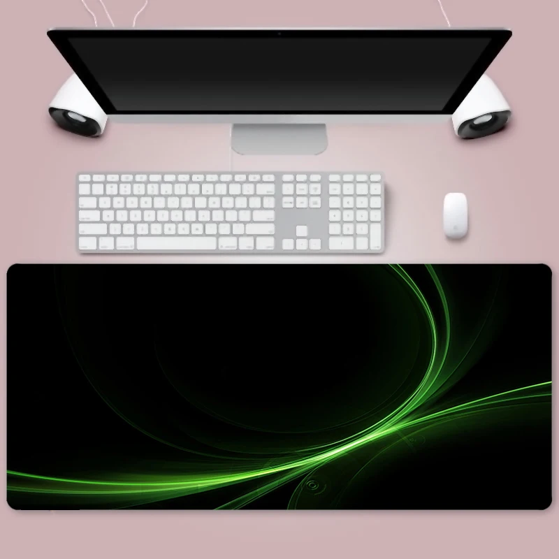Mouse Pad Gaming Mouse Pad Large Rubber Keyboard Computer Mat PC Mousepad with Lock Edge Game Pad Mouse Black and Green
Mouse Pad Gaming Mouse Pad Large Rubber Keyboard Computer Mat PC Mousepad with Lock Edge Game Pad Mouse Black and Green