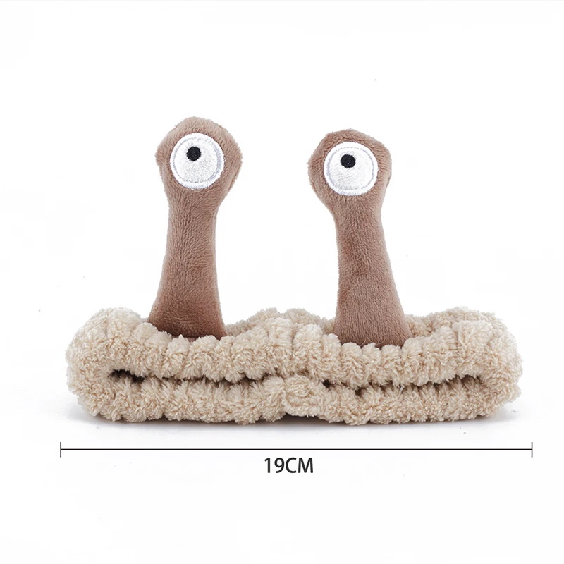 Women Girls Wash Face Plush Headband Cartoon Snail Antenna Eyes Hair Band Turban
Women Girls Wash Face Plush Headband Cartoon Snail Antenna Eyes Hair Band Turban