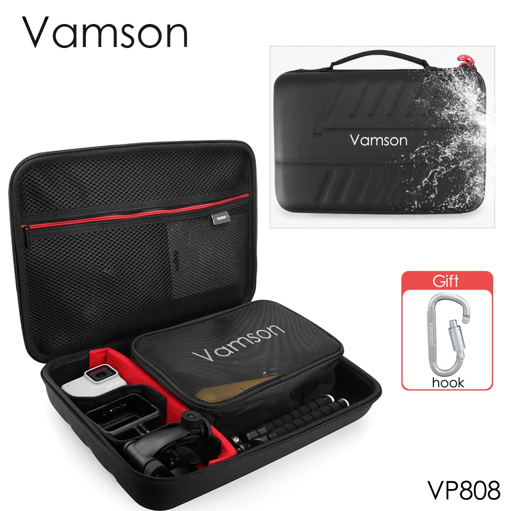 Большой чехол из искусственной кожи для экшн-камеры DJI Yi VP808, водонепроницаемый
Большой чехол из искусственной кожи для экшн-камеры DJI Yi VP808, водонепроницаемый
