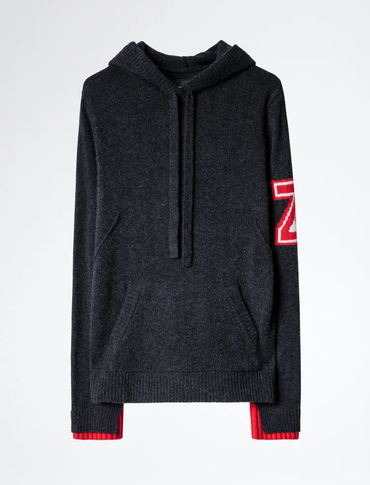 Classic Trendy Brand Luxury Design 2021 Autumn Winter New Fashion Letter Jacquard 100% Cashmere Hooded Sweater Women Z1
Classic Trendy Brand Luxury Design 2021 Autumn Winter New Fashion Letter Jacquard 100% Cashmere Hooded Sweater Women Z1