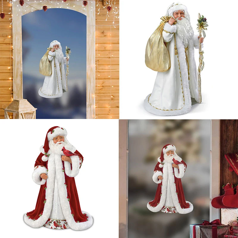 Cute Santa Festive Atmosphere Wall Stickers Stylish Beautiful Glass Decoration Popular Waterproof PVC Window Stickers
Cute Santa Festive Atmosphere Wall Stickers Stylish Beautiful Glass Decoration Popular Waterproof PVC Window Stickers