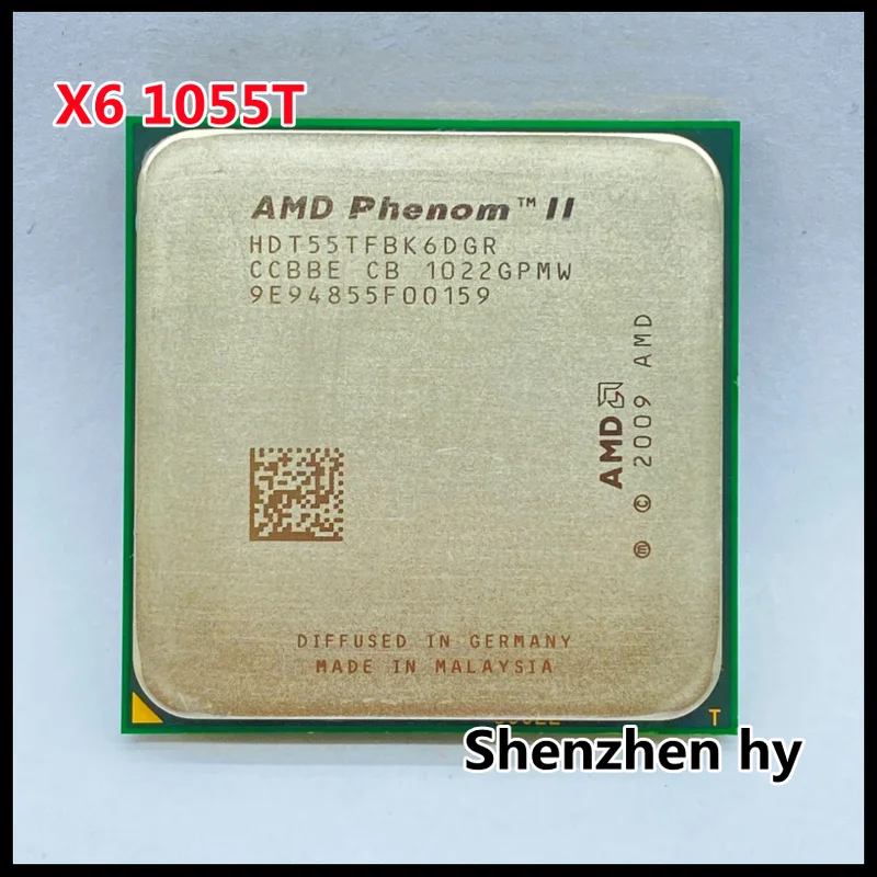 Phenom II X6 1055T 1055 2.8G 125W Six-Core CPU processor HDT55TFBK6DGR Socket AM3
Phenom II X6 1055T 1055 2.8G 125W Six-Core CPU processor HDT55TFBK6DGR Socket AM3