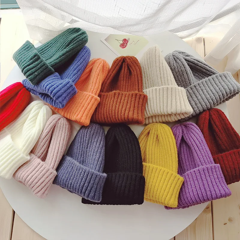 Winter Solid Color Knitted Mother Kids Baby Hat Wool Kids Caps For Girls Children Accessories
Winter Solid Color Knitted Mother Kids Baby Hat Wool Kids Caps For Girls Children Accessories