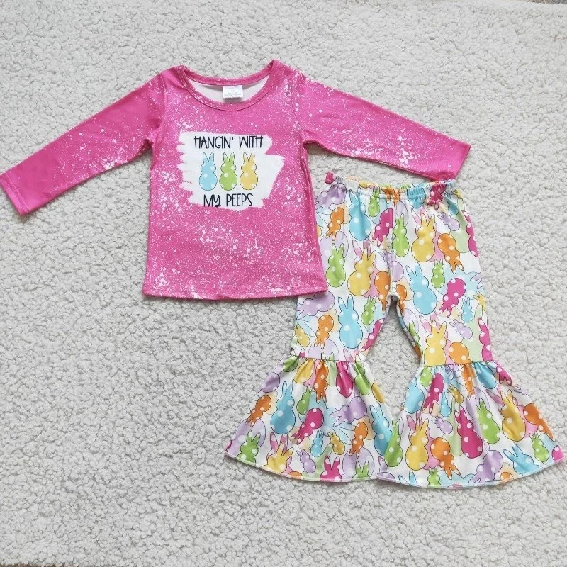 Wholesale Dots Easter Clothing Fashion Rabbit Kid Spring Children Pink Tie Dye Outfit Baby Girl Bunny Bell Pants Toddler Clothes
Wholesale Dots Easter Clothing Fashion Rabbit Kid Spring Children Pink Tie Dye Outfit Baby Girl Bunny Bell Pants Toddler Clothes