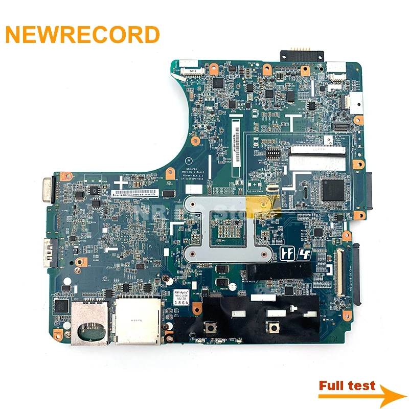 NEWRECORD A1771573A для Vaio VPCEB MBX-223 M960 1P-009CJ01-6011 Материнская плата ноутбука HM55 DDR3 Бесплатная