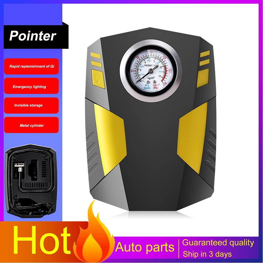 Digital Tire Inflator DC 12 Volt Car Portable Air Compressor Pump 150 PSI Car Air Compressor for Auto Car Motorcycles Bicycles
Digital Tire Inflator DC 12 Volt Car Portable Air Compressor Pump 150 PSI Car Air Compressor for Auto Car Motorcycles Bicycles