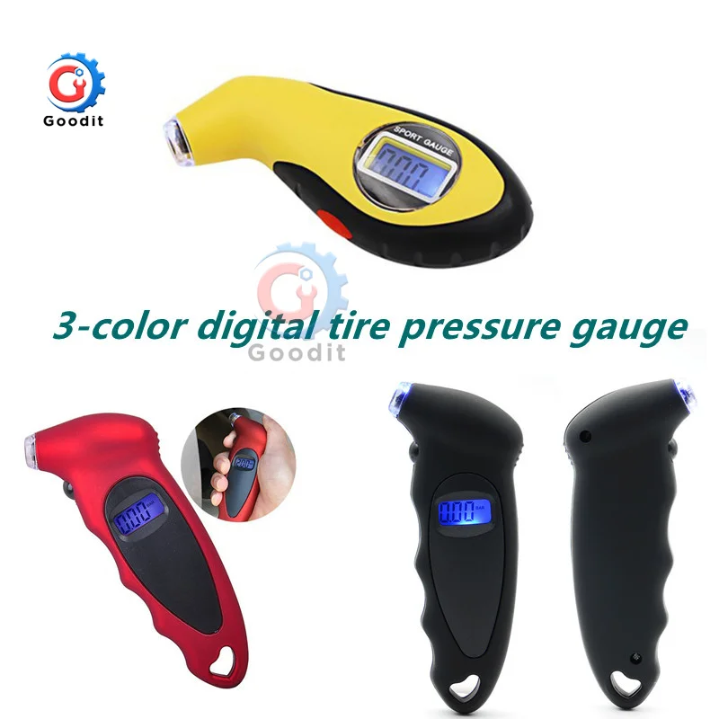 Tire Pressure Gauge Backlight High-precision Digital Tire Pressure Monitoring Car Tyre Air Pressure Gauge Meter LCD Display
Tire Pressure Gauge Backlight High-precision Digital Tire Pressure Monitoring Car Tyre Air Pressure Gauge Meter LCD Display